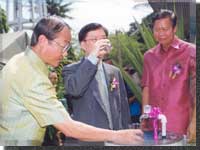 ประมวลภาพพิธีประกาศพื้นที่น้ำประปาดื่มได้ลำดับที่ 3