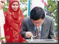 ประมวลภาพพิธีประกาศพื้นที่น้ำประปาดื่มได้ลำดับที่ 5