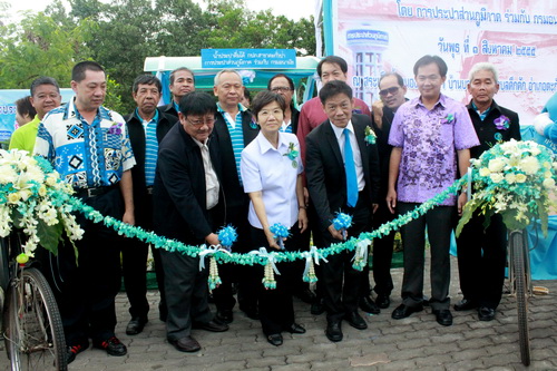 ประมวลภาพพิธีประกาศพื้นที่น้ำประปาดื่มได้ลำดับที่ 153
