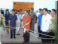 ประมวลภาพพิธีประกาศพื้นที่น้ำประปาดื่มได้ลำดับที่ 25