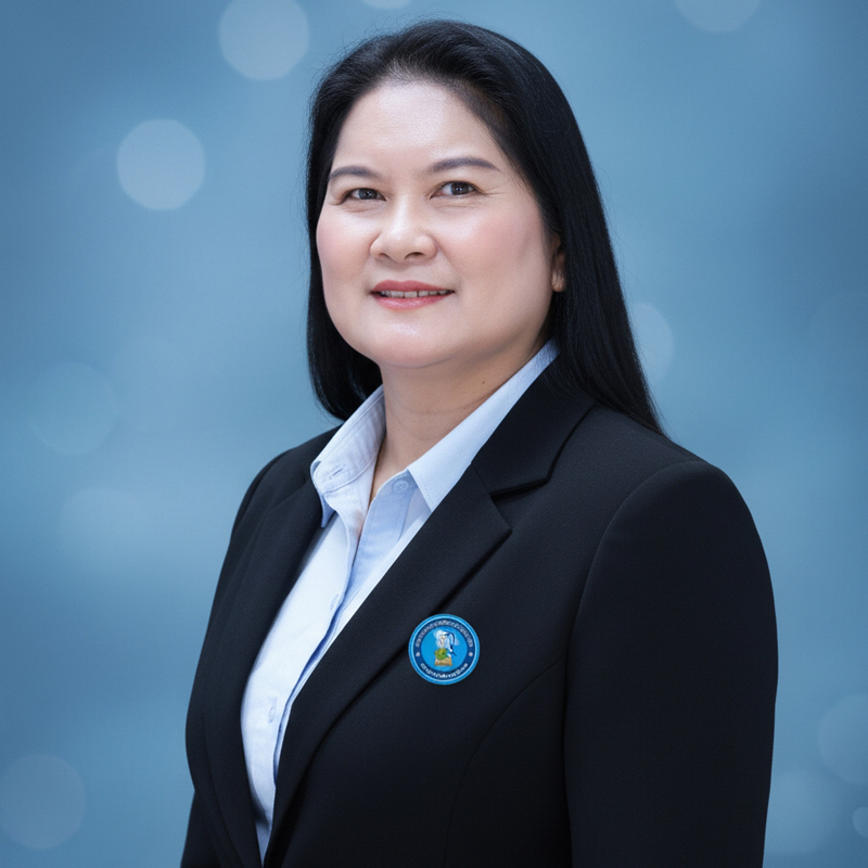 รูปผู้จัดการการประปาส่วนภูมิภาค <br> สาขาจัตุรัส นางสุกัญญา จินดามณี