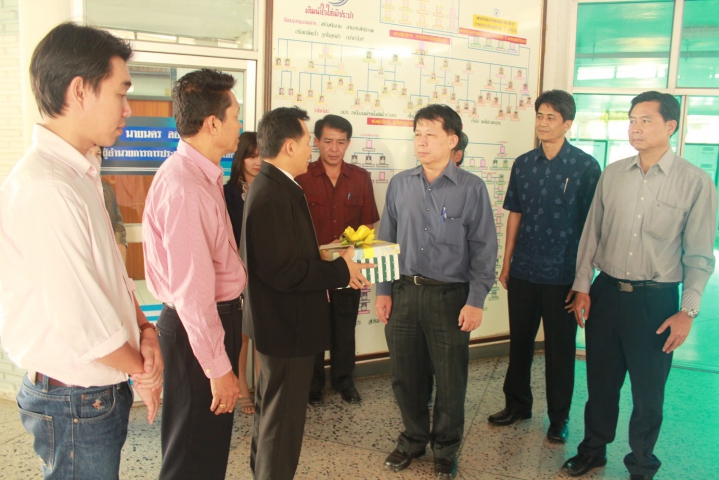 กปภ.ข.๗ รับมอบของขวัญปีใหม่ ประจำปี ๒๕๕๖