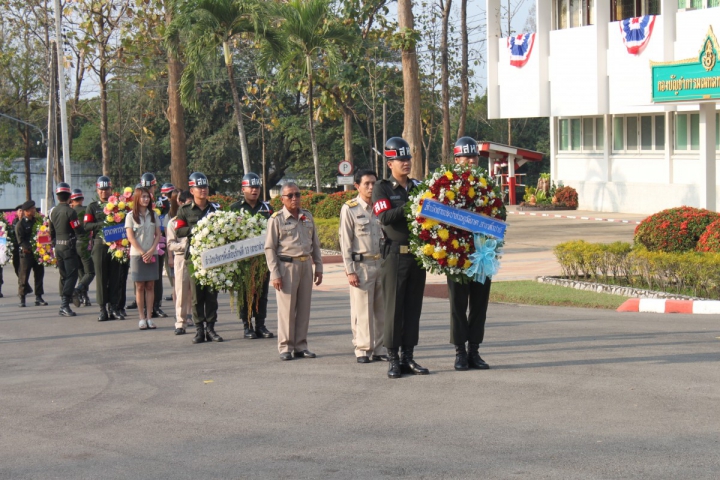 กปภ.สาขาลำปางโดยผู้ช่วยผู้จัดการการประปาส่วนภูมิภาคสาขาลำปาง เข้าร่วมพิธีวางพวงมาลา เนื่องใน \" วันทหารผ่านศึก\"