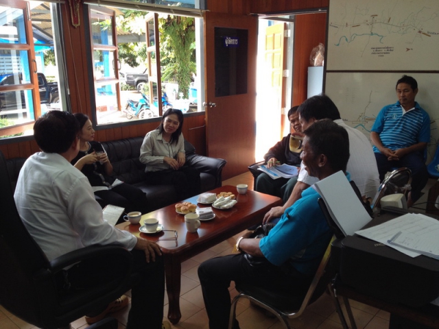 กปภ.สาขาแม่แตง จัดกิจกรรม สนทนายามเช้า (morning talk)