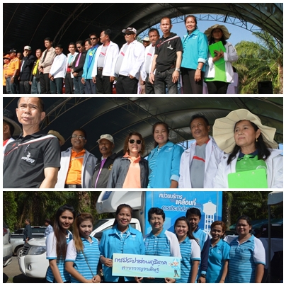 กปภ.สาขากาญจนดิษฐ์ เข้าร่วมกิจกรรมส่งเสริมความปรองดองสมานฉันท์ ณ สนามกีฬาตำบลพลายวาส
