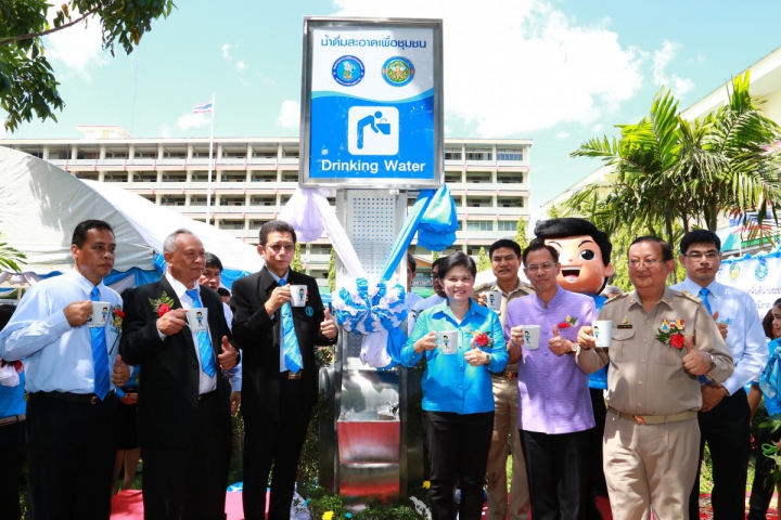 กปภ.รับรองน้ำประปาสาขาบ้านบึงดื่มได้แล้ว