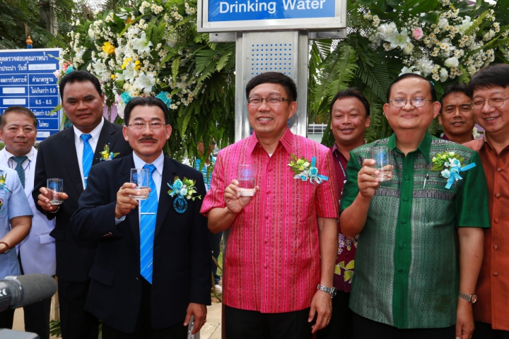 กปภ. สานต่อประปาดื่มได้ สร้างรอยยิ้มให้ชาวโพนทอง