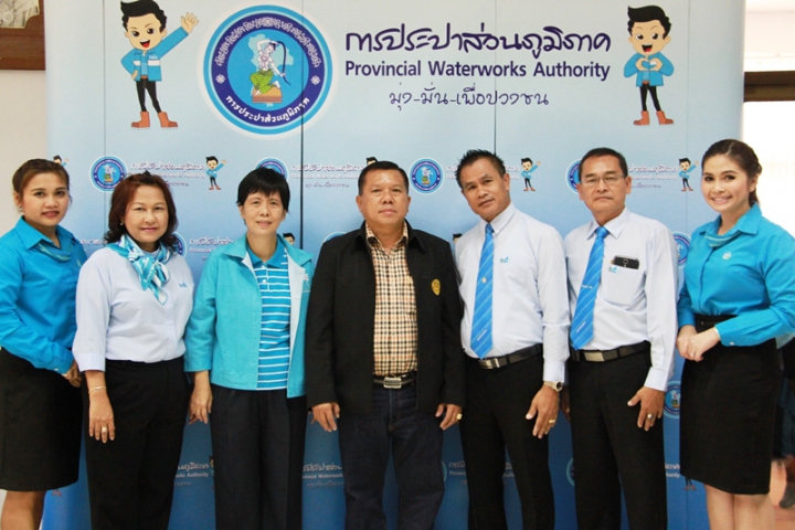 กปภ.เขต 4 สานสัมพันธ์สื่อมวลชนสุราษฎร์ฯ เข้าร่วมกิจกรรม จิบน้ำชา เล่าเรื่องประปา พายลโรงกรอง