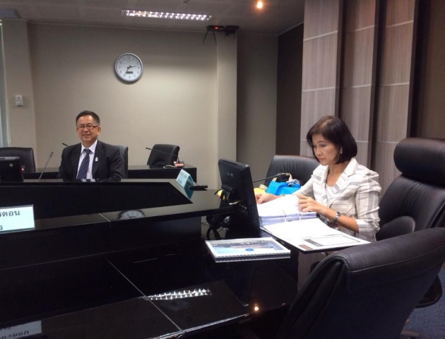 คณะกรรมการตรวจสอบของ กปภ. ประชุมครั้งที่ 7/2557 เมื่อวันที่ 22 กันยายน 2557