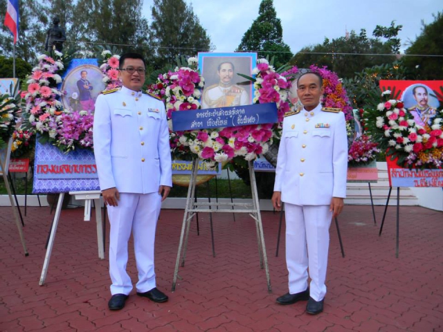 กปภ.สาขาเชียงใหม่ (พ) ร่วมประกอบพิธีวันปิยมหาราช ประจำปี ๒๕๕๗ ณ ศาลากลางจังหวัดเชียงใหม่