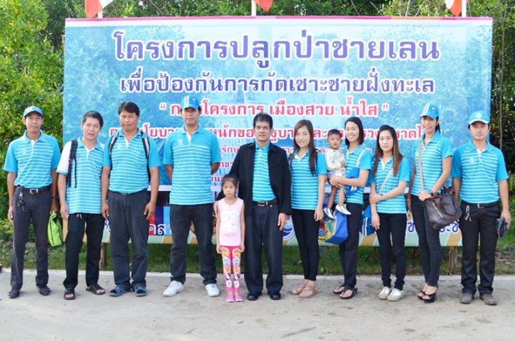 กปภ.สาขาสมุทรสาคร สานต่อโครงการ CSR ปลูกป่าชายเลนเพื่อป้องกันการกัดเซาะชายฝั่งทะเล