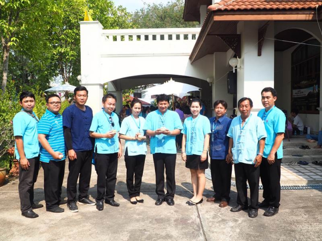 กปภ.สาขาลำพูน ร่วมกิจกรรมพิธีรดน้ำดำหัว ท่านผู้ว่าราชการจังหวัดลำพูน ณ จวนผู้ว่าราชการจังหวัดลำพูน  ตำบลในเมือง อำเภอเมือง