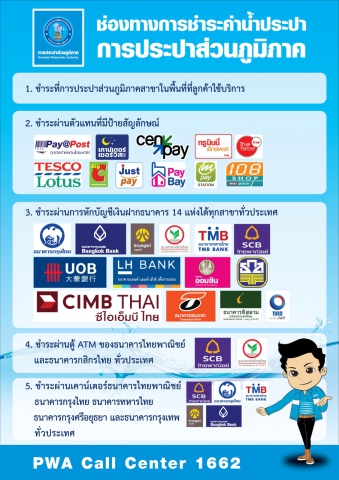 จ่ายค่าน้ำประปา กปภ. ผ่าน เอ็มเปย์ แอปพลิเคชั่น ได้แล้ววันนี้