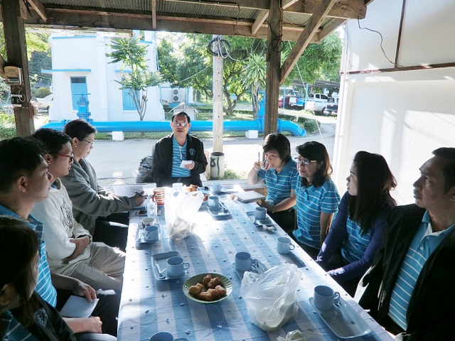 การประปาส่วนภูมิภาคสาขาสันกำแพง จัดกิจกรรม โครงการสนทนายามเช้า Morning Talk ครั้งที่ 1/2559