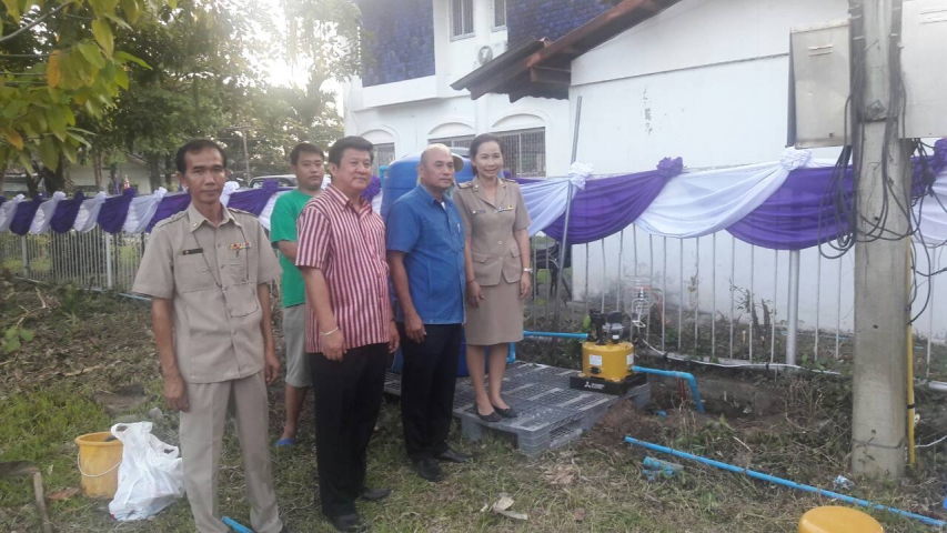 กปภ.สาขาศีขรภูมิ จัดเตรียมความพร้อมในการถวายการรับเสด็จ สมเด็จพระเทพรัตนราชสุดาฯ