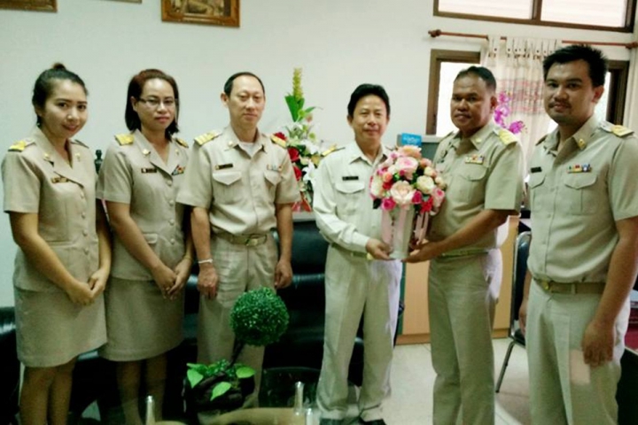การประปาส่วนภูมิภาค สาขากุฉินารายณ์ ร่วมให้การต้อนรับ นายพิชัย ส่งสุขเลิศสันติ เนื่องในโอกาสย้ายมาดำรงตำแหน่งนายอำเภอกุฉินารายณ์ ณ ที่ว่าการอำเภอกุฉินารายณ์ จ.กาฬสินธุ์