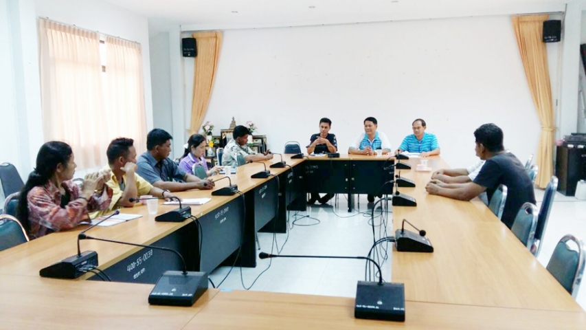 การประปาส่วนภูมิภาคสาขาเพชรบุรี ร่วมประชุมรับโอนกิจการน้ำประปา ตำบลยางน้ำกลัดใต้ อำเภอหนองหญ้าปล้อง จังหวัดเพชรบุรี