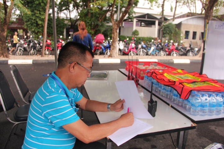 กปภ.สาขาเกาะคา ร่วมซ้อมแผนอัคคีภัยกับโรงพยาบาลเกาะคา ประจำปี 2559
