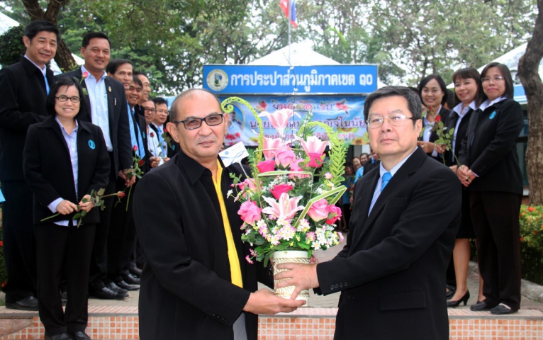 กปภ.เขต10 ให้การต้อนรับ รปก.1 ในโอกาสมาตรวจเยี่ยมและส่งมอบนโยบาย