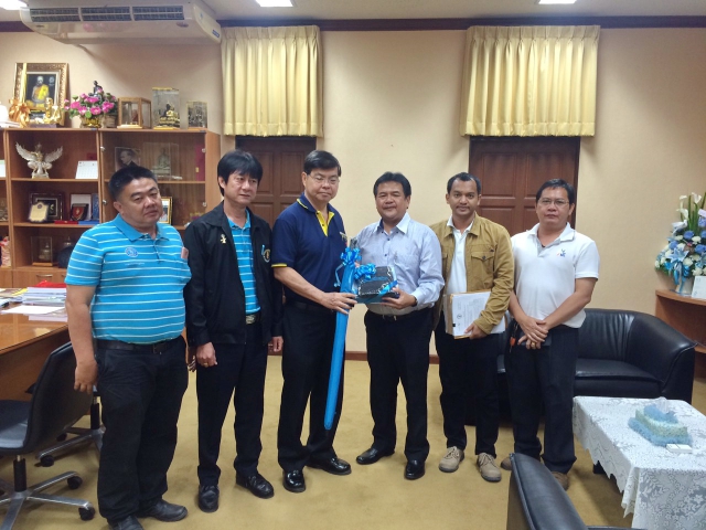 กปภ.สาขาระยองเข้าสวัสดีปีใหม่ผู้ว่าราชการจ.ระยอง