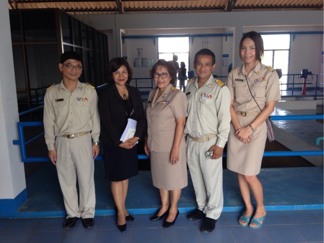 กปภ.สาขาสุราษฎร์ธานี(ชั้นพิเศษ) ให้การต้อนรับ คณะที่ปรึกษาจากสถาบันเทคโนโลยีพระจอมเกล้าเจ้าคุณทหารลาดกระบัง โครงการจัดทำแผนแม่บทเทคโนโลยีสารสนเทศและภูมิสารสนเทศของ กปภ. ปีงบประมาณ 2560-2564