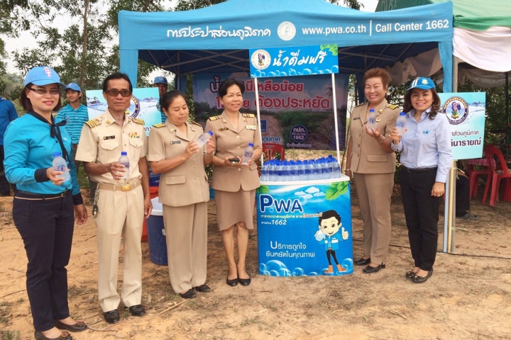 กปภ.สาขากุฉินารายณ์ ร่วมให้การต้อนรับ พลโท วิชัย แชจอหอ แม่ทัพภาคที่ 2 ในการเข้าตรวจเยี่ยมความคืบหน้าการบริหารจัดการน้ำในอ่างเก็บน้ำห้วยจุมจัง อ.กุฉินารายณ์ จ.กาฬสินธุ์