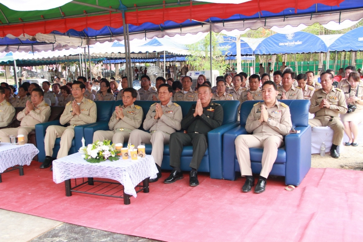 กปภ.ชม.(พ) ร่วมพิธีวางศิลาฤกษ์ที่ว่าการอำเภอเมืองเชียงใหม่