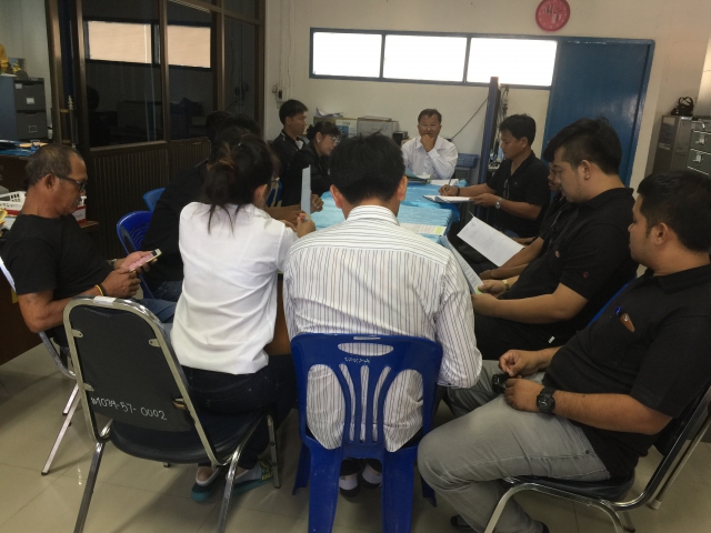 การประปาส่วนภูมิภาคสาขาขาณุวรลักษบุรี จัดกิจกรรมสนทนายามเช้า (Morning Talk) ครั้งที่ 7/2560