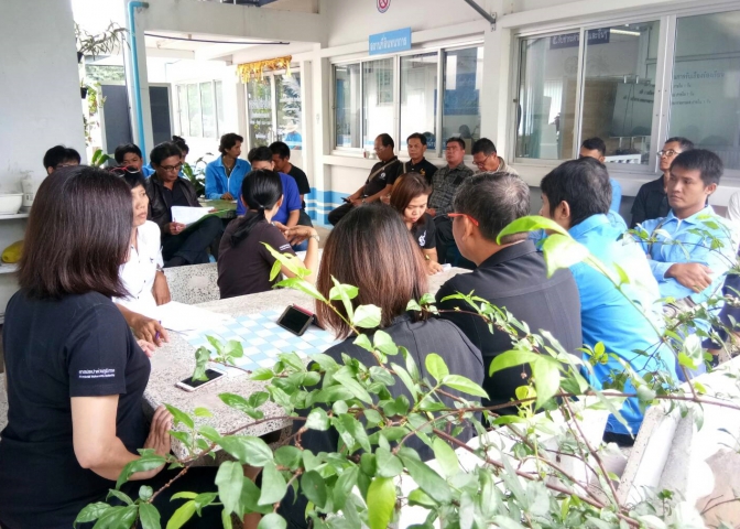 การประปาส่วนภูมิภาค สาขาชัยภูมิ จัดประชุมงานจัดเก็บรายได้ ร่วมกับตัวแทนจดหน่วยฯ เพื่อหาแนวทางการให้บริการลูกค้า กปภ. อย่างมีประสิทธิภาพ