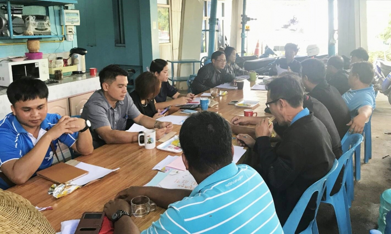 กปภ.สาขาหนองเรือ จัดกิจกรรม สนทนายามเช้า (Morning Talk) ครั้งที่ ๑/๒๕๖๑ ประจำเดือน ตุลาคม ๒๕๖๐