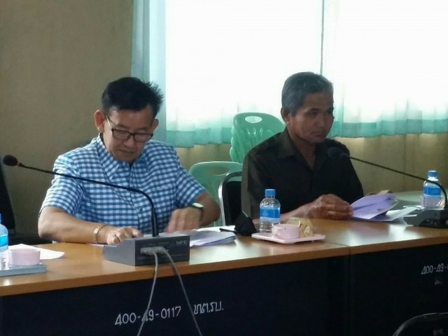 กปภ.สาขารัตนบุรี ร่วมประชุมคณะกรรมการจัดการชลประทาน (JMC) อ่างเก็บน้ำห้วยแก้ว ครั้งที่ ๑ปี๒๕๖๑