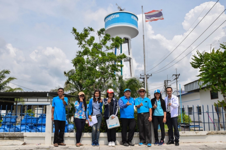 กปภ.และกรมอนามัย ตรวจสอบคุณภาพน้ำประปา ในเขตพื้นที่การจ่ายน้ำ จ.ระยอง (เดือนเมษายน 2561)