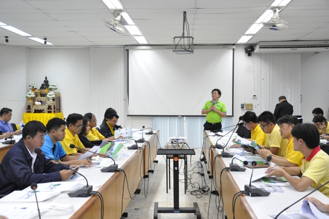 การประปาส่วนภูมิภาคเขต ๖ เข้าร่วมฟังการบรรยายเรื่องท่อ PE การเชื่อมท่อ PE และมาตรวัดน้ำ ณ ห้องประชุม กปภ.ข.๖