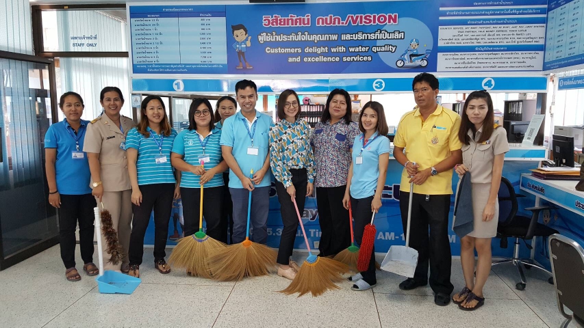 การประปาส่วนภูมิภาคสาขาฉะเชิงเทรา ดำเนินการโครงการ Big Cleaning Day