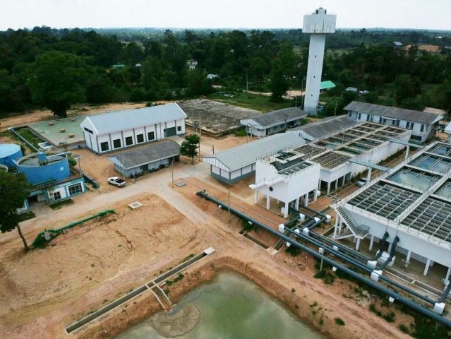 กปภ. เพิ่มศักยภาพการบริการน้ำประปาในพื้นที่อุบลราชธานี