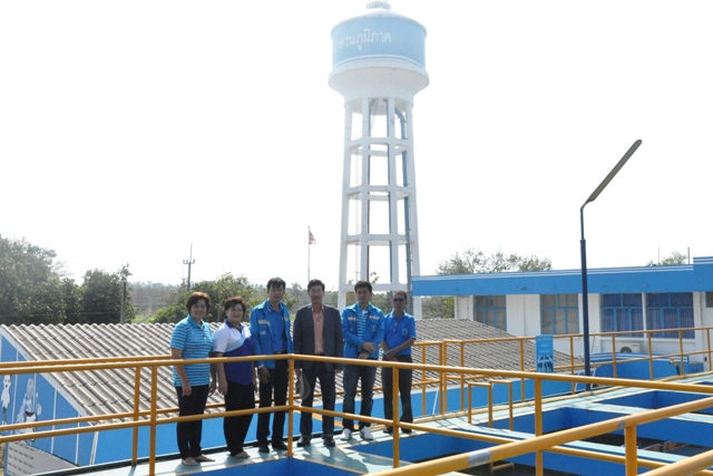 รองผู้ว่าการ (ปฏิบัติการ ๒) ลงพื้นที่ตรวจเยี่ยม การประปาส่วนภูมิภาค สาขาบ้านไผ่