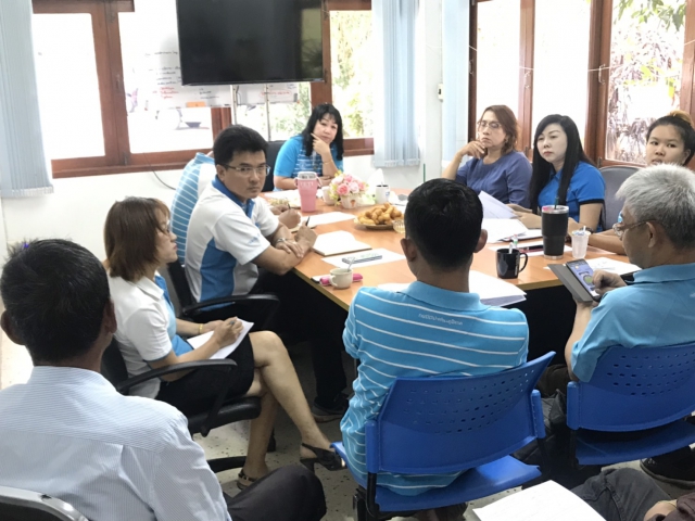 กปภ.สาขาขลุง จัดกิจกรรมสนทนายามเช้า (Morning talk)
