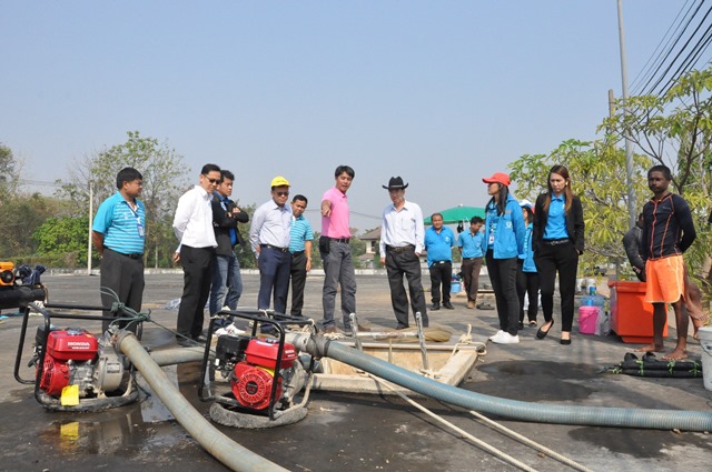 รองผู้ว่าการ (ปฏิบัติการ ๒) ลงพื้นที่โรงผลิตน้ำบ้านโกทา จ.ขอนแก่น ตรวจสอบความคืบน้ำการกำจัดตะกอนในถังน้ำดิบฯ