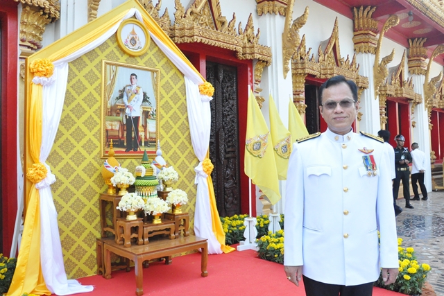 การประปาส่วนภูมิภาคเขต ๖ ร่วมพิธีเวียนเทียนสมโภชน้ำอภิเษก ณ  พระมหาธาตุแก่นนครอนุสรณ์สาธุชน วัดหนองแวงพระอารามหลวง ต.ในเมือง อ.เมือง จ.ขอนแก่น