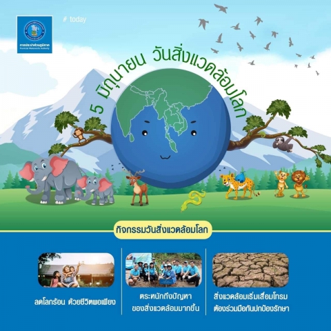 การประปาส่วนภูมิภาคสาขารังสิต (ชั้นพิเศษ) เข้าร่วมกิจกรรม วันสิ่งแวดล้อมโลก ภายใต้โครงการรังสิตรักษ์สิ่งแวดล้อม
