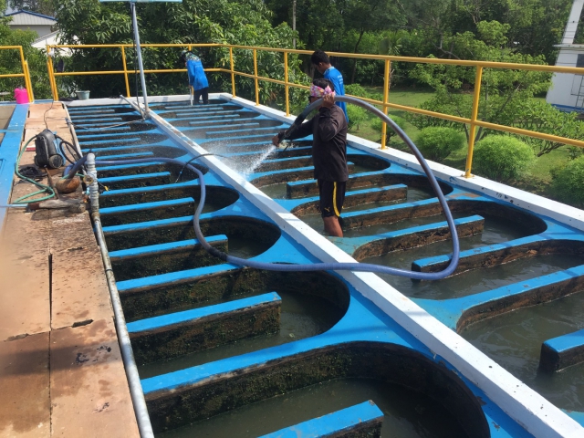 การประปาส่วนภูมิภาคสาขาหนองบัวแดง ได้ดำเนินการตามแผนโครงการ Water Safety Plan (WSP) ล้างถังตกตะกอนประจำเดือน มิถุนายน 2562 ณ สถานีผลิตน้ำโรงกรองน้ำ (แม่ข่าย) กปภ.สาขาหนองบัวแดง อ.หนองบัวแดง จ.ชัยภูมิ