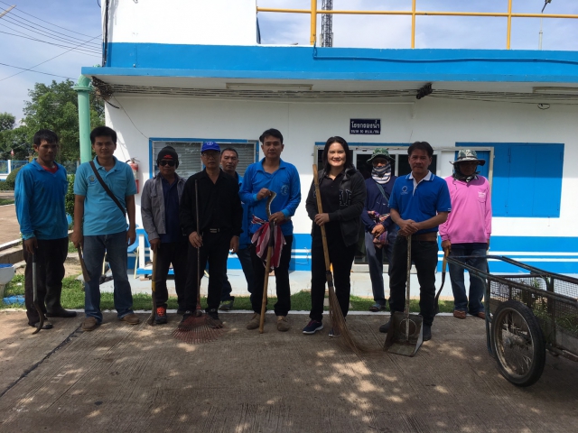 การประปาส่วนภูมิภาคสาขาหนองบัวแดง ร่วมทำกิจกรรม Big Cleaning Day วันที่ 7 มิถุนายน 2562
