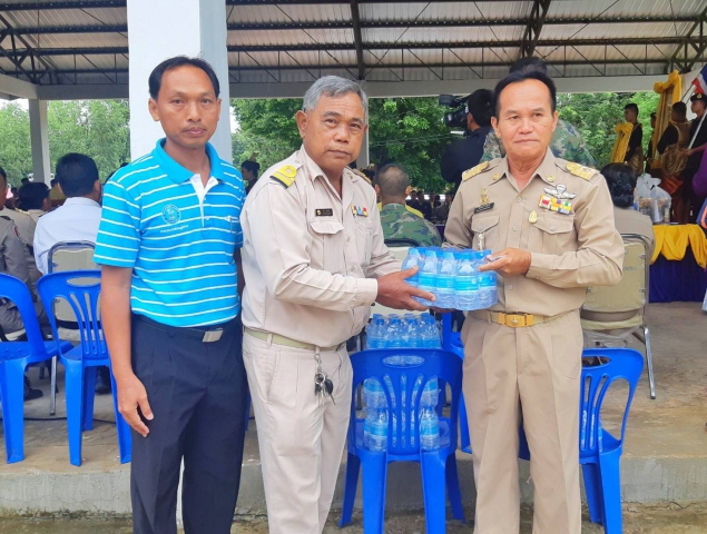 กปภ.สาขาธาตุพนม เข้าร่วมกิจกรรมออกหน่วยบริการจังหวัดเคลื่อนที่ ของจังหวัดนครพนม ณ องค์การบริหารส่วนตำบลโพนแพง อำเภอธาตุพนม จังหวัดนครพนม