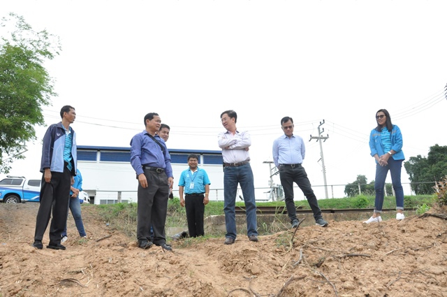 รองผู้ว่าการ (ปฏิบัติการ 2) ลงพื้นที่ติดตามสถานการณ์ภัยแล้ง กปภ.สาขาขอนแก่น (พ)