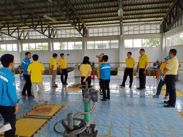 คณะกรรมการ Water is Life ลงพื้นที่ตรวจประเมินคูรภาพน้ำ กปภ.สาขานครนายก