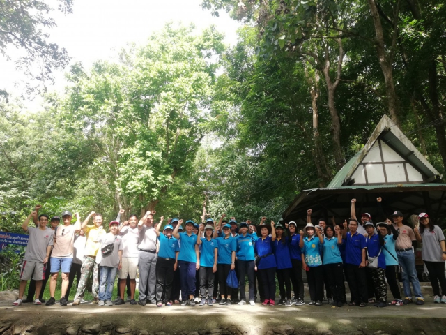 กปภ.สาขาบ้านบึง ร่วมกิจกรรม CSR สร้างฝายชะลอน้ำ ณ เขาอ่างช้างน้ำ
