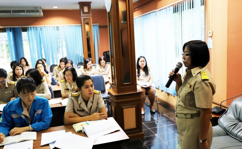 กบง. กปภ.เขต 10 จัดโครงการสนทนาประสาประปาตามแผนงานเสริมสร้างวัฒนธรรมองค์กร