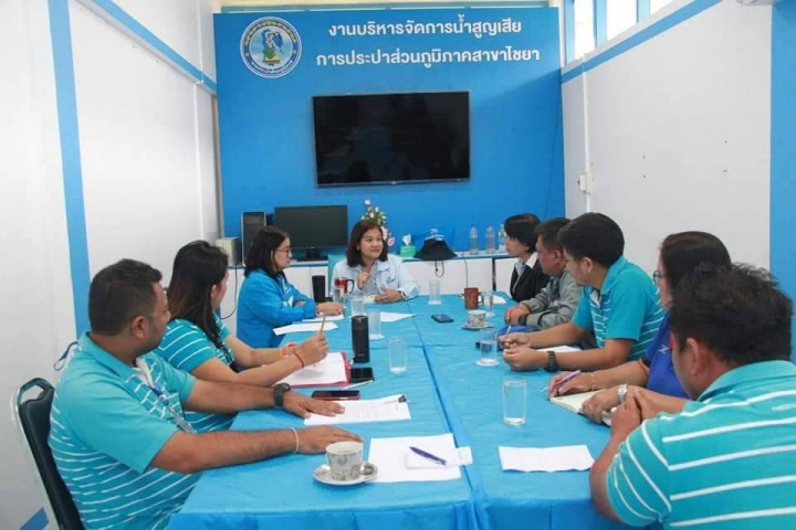 กปภ.ข.4 บูรณาการร่วมกับ กปภ.สาขาไชยา แก้ปัญหาน้ำประปาขุ่นแดงในพื้นที่อำเภอไชยา
