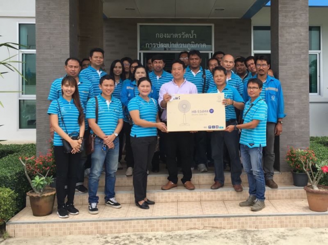 กปภ.สาขาหนองแค เข้าศึกษาดูงาน ณ กองมาตรวัดน้ำ จ.นครนายก