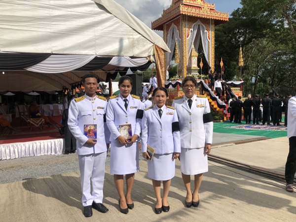 กปภ.สาขาสตูล เข้าร่วมพระราชพิธีพระราชทานเพลิงศพอดีตเจ้าอาวาสวัดท่าจีนพัฒนาราม